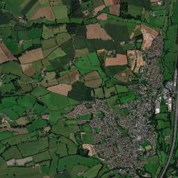 Cullompton High Resolution Satellite Map