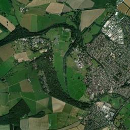 Blandford Forum High Resolution Satellite Map