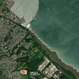Hythe High Resolution Satellite Map