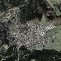 Friedrichroda High Resolution Satellite Map