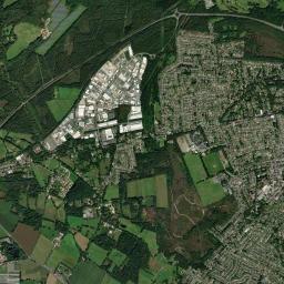 Ferndown High Resolution Satellite Map