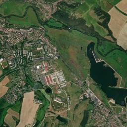 Immelborn High Resolution Satellite Map