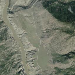 Aerial view of Fraser River