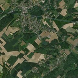 Huldenberg High Resolution Satellite Map