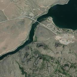 Aerial view of Deadman River