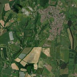 Lytchett Matravers High Resolution Satellite Map