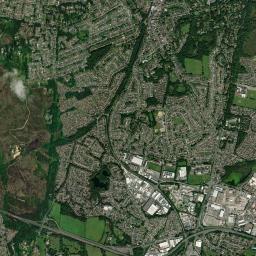 Broadstone High Resolution Satellite Map
