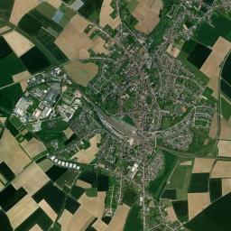 Landen High Resolution Satellite Map