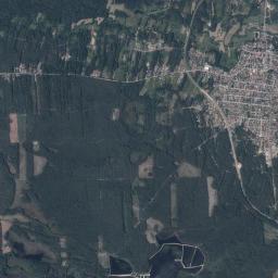 Zaklików High Resolution Satellite Map