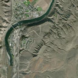 Ashcroft High Resolution Satellite Map