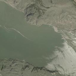 Aerial view of Kamloops Lake