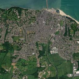 Ryde High Resolution Satellite Map