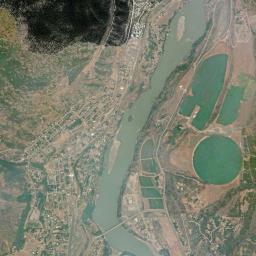 Lillooet High Resolution Satellite Map