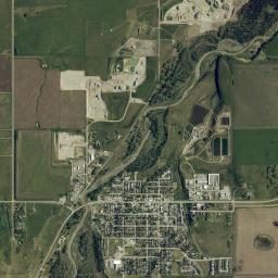 Black Diamond High Resolution Satellite Map