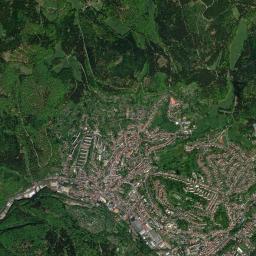 Zella-Mehlis High Resolution Satellite Map