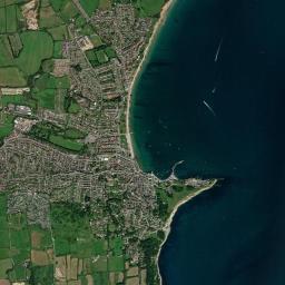 Swanage High Resolution Satellite Map
