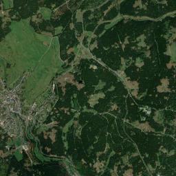 Schmiedefeld am Rennsteig High Resolution Satellite Map