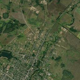 Khoroshiv High Resolution Satellite Map