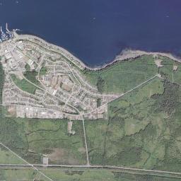 Port McNeill High Resolution Satellite Map