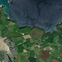 Polzeath High Resolution Satellite Map