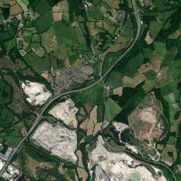 Chudleigh Knighton High Resolution Satellite Map