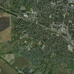 Pryluky High Resolution Satellite Map