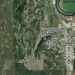 Enderby High Resolution Satellite Map