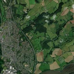 Kingsteignton High Resolution Satellite Map