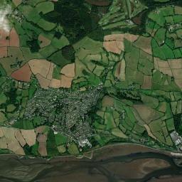 Bishopsteignton High Resolution Satellite Map