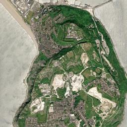 Portland High Resolution Satellite Map