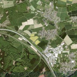 Urbach-Überdorf High Resolution Satellite Map