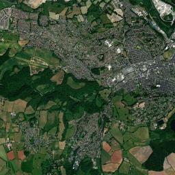 Newton Abbot High Resolution Satellite Map