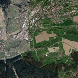 Schleusingen High Resolution Satellite Map