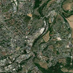 Plauen High Resolution Satellite Map