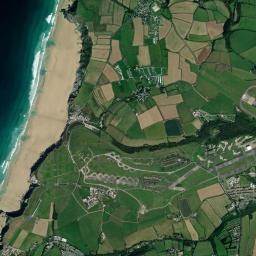 Kartta - Newquay Cornwall Airport - MAP[N]