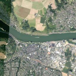 Andernach High Resolution Satellite Map