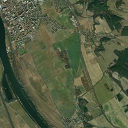 Štětí High Resolution Satellite Map