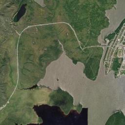 Mistissini High Resolution Satellite Map