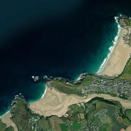 Map Of Holywell Bay Cornwall Holywell Bay Map | Cornwall | Uk Beach Guide