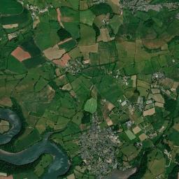 Stoke Gabriel High Resolution Satellite Map