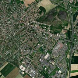 Hénin-Beaumont High Resolution Satellite Map