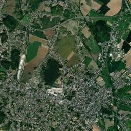 Frameries High Resolution Satellite Map