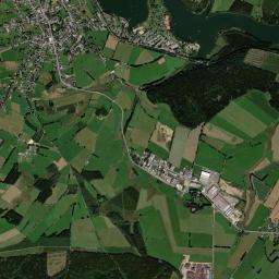Butgenbach High Resolution Satellite Map