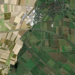 Berstadt High Resolution Satellite Map