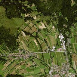 Bischofsheim an der Rhön High Resolution Satellite Map
