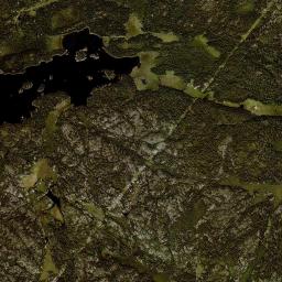 Aerial view of Shatford Lake