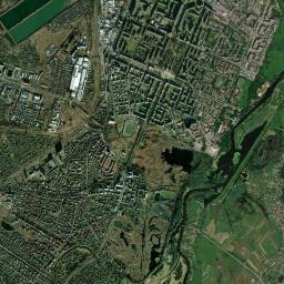 Chervonohrad High Resolution Satellite Map