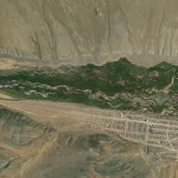 Mugur-Aksy High Resolution Satellite Map