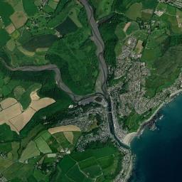 Looe High Resolution Satellite Map