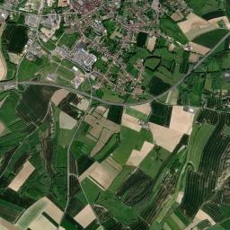 Hesdin High Resolution Satellite Map